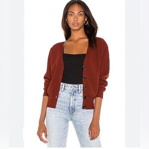 Revolve A.L.C. Peters Cardigan in Sumac size Small